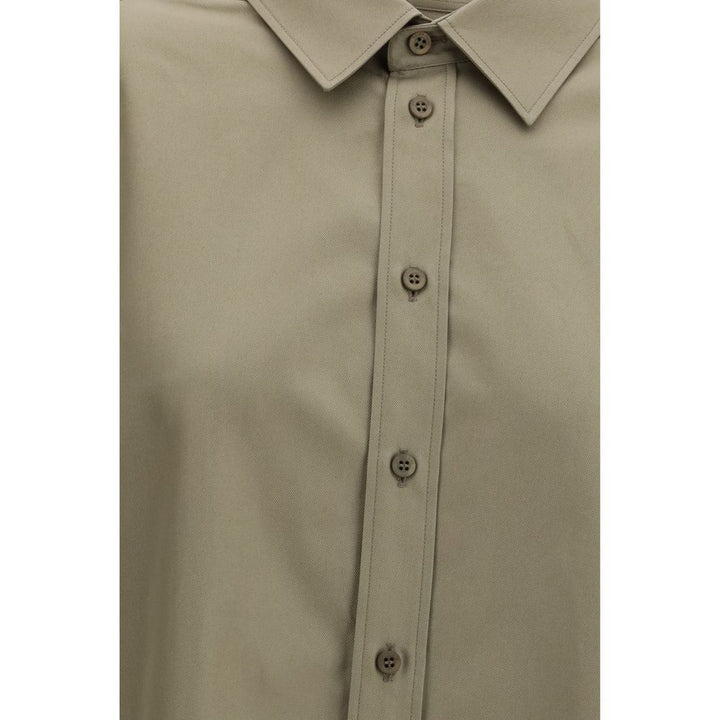 Balenciaga Shirts - Beige Cotton Dress Shirt