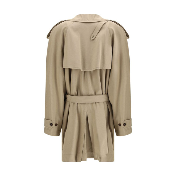 Balenciaga Trench Coats - Beige Cotton Coat
