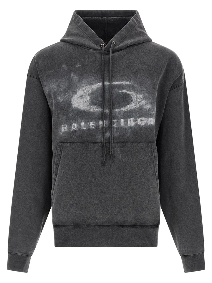 Balenciaga Bicolor Cotton Sweatshirt