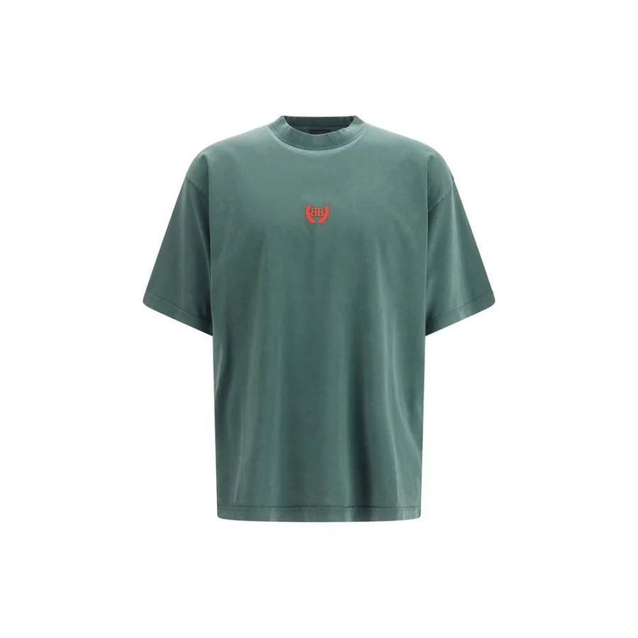 Balenciaga Bicolor Cotton T-Shirt