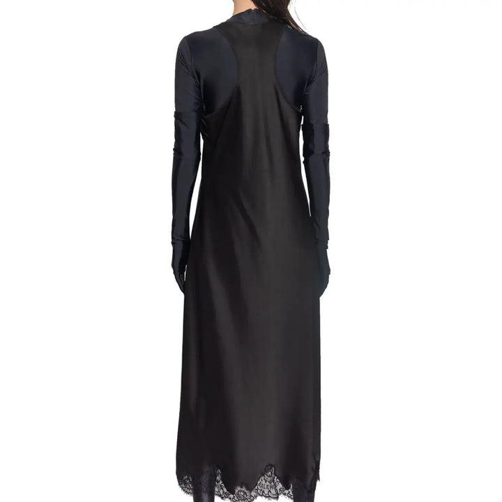 Balenciaga Black Acetate Casual Dress