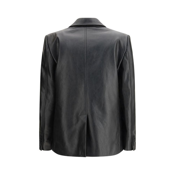 Balenciaga Coats & Jackets - Black Calf Leather Bos Taurus Jacket