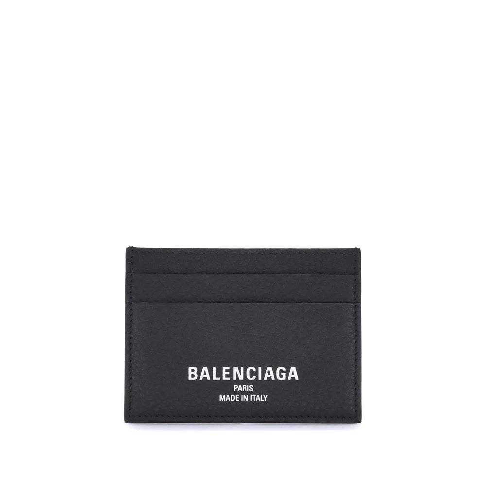 Balenciaga Black Calf Leather Bos Taurus Wallet