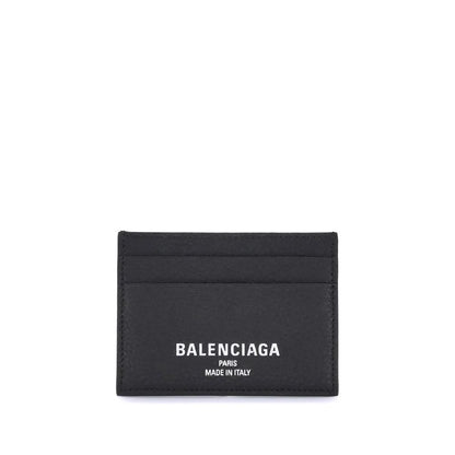 Balenciaga Black Calf Leather Bos Taurus Wallet