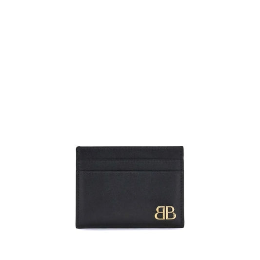 Balenciaga Black Calf Leather Bos Taurus Wallet