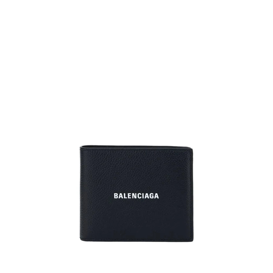 Balenciaga Black Calf Leather Bos Taurus Wallet