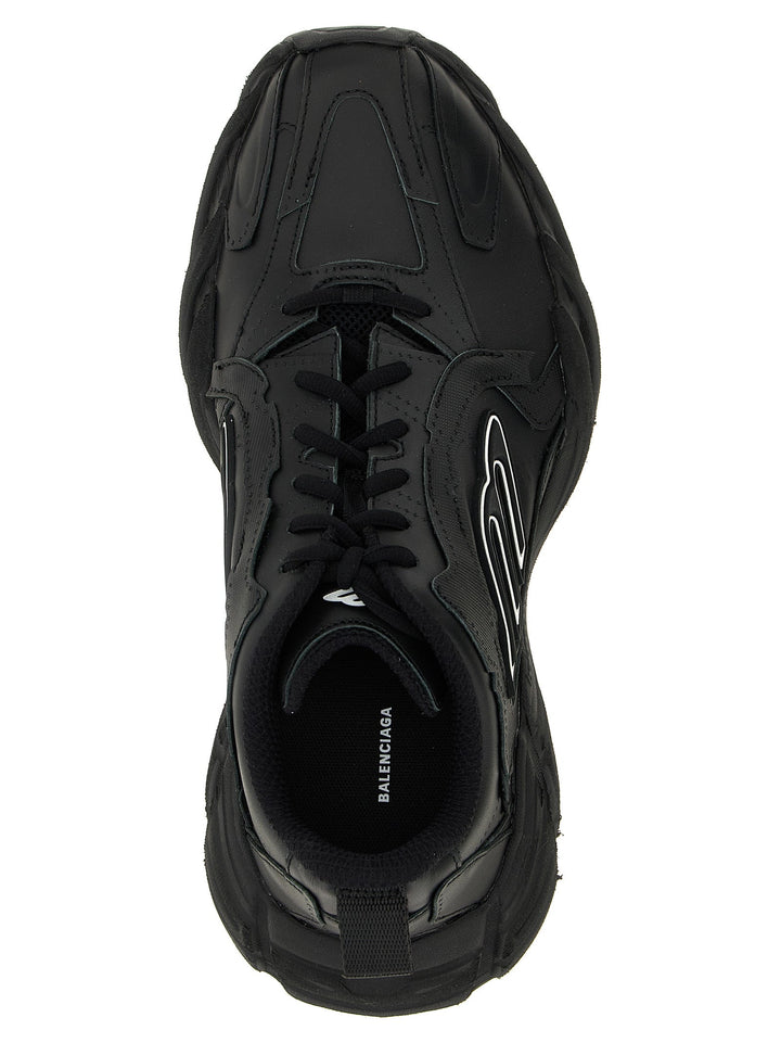 Balenciaga Black Calfskin Athletic Sneakers