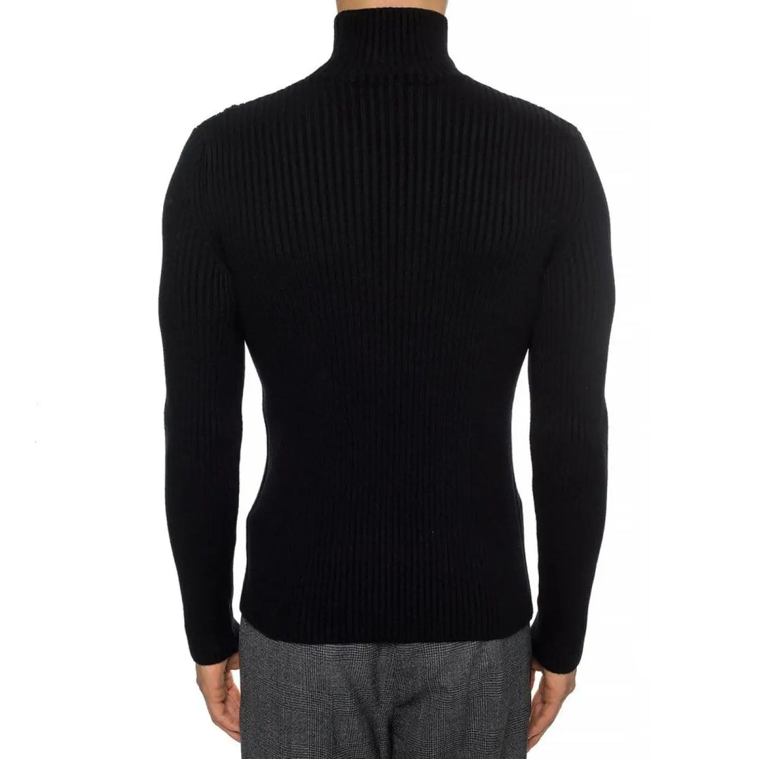 Balenciaga Black Cashmere Turtleneck