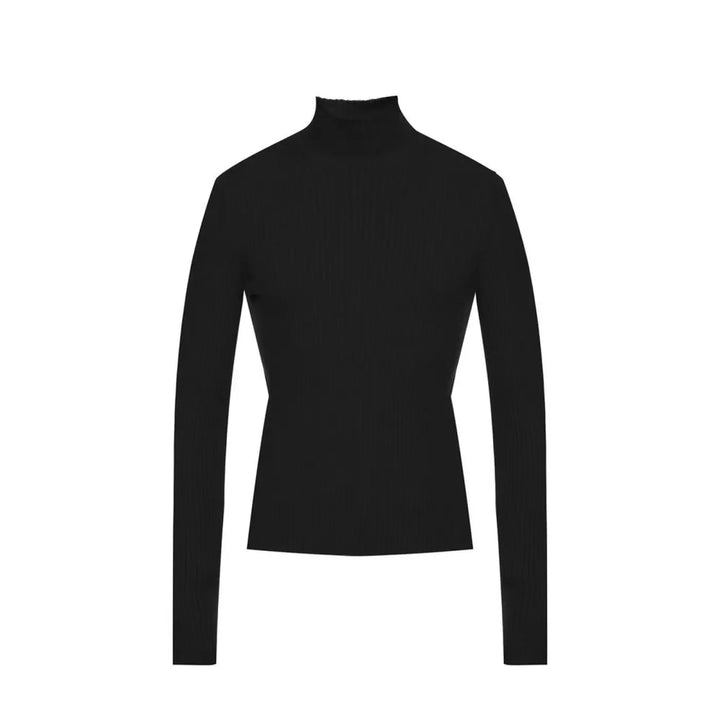 Balenciaga Black Cashmere Turtleneck