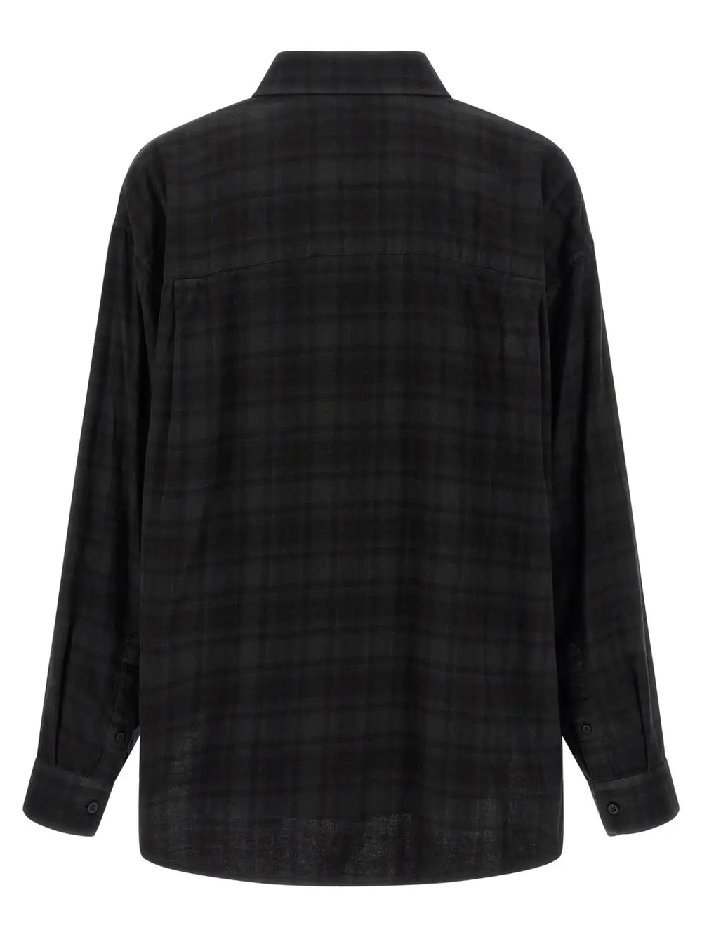 Balenciaga Black Cotton Blouse