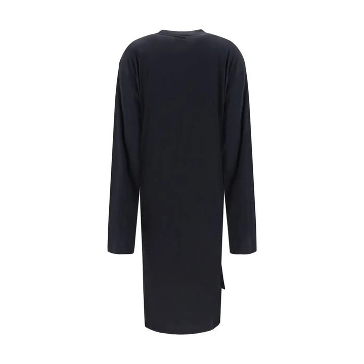 Balenciaga Black Cotton Casual Dress