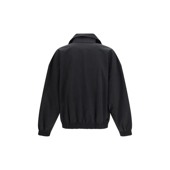 Balenciaga Black Cotton Full-length Jacket