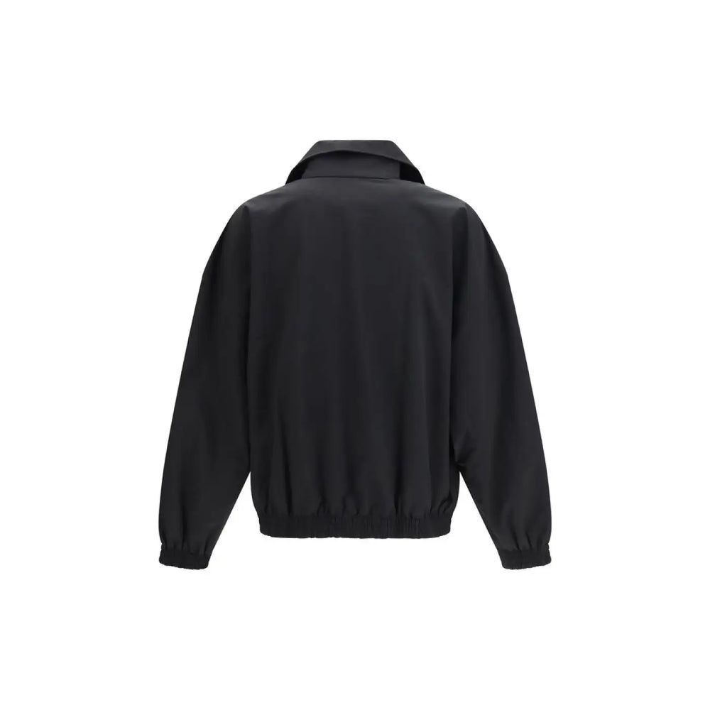 Balenciaga Black Cotton Full-length Jacket
