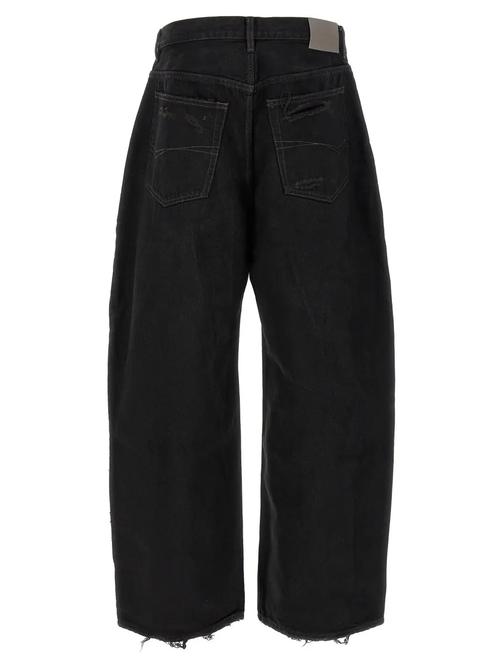 Balenciaga Black Cotton Jeans Denim