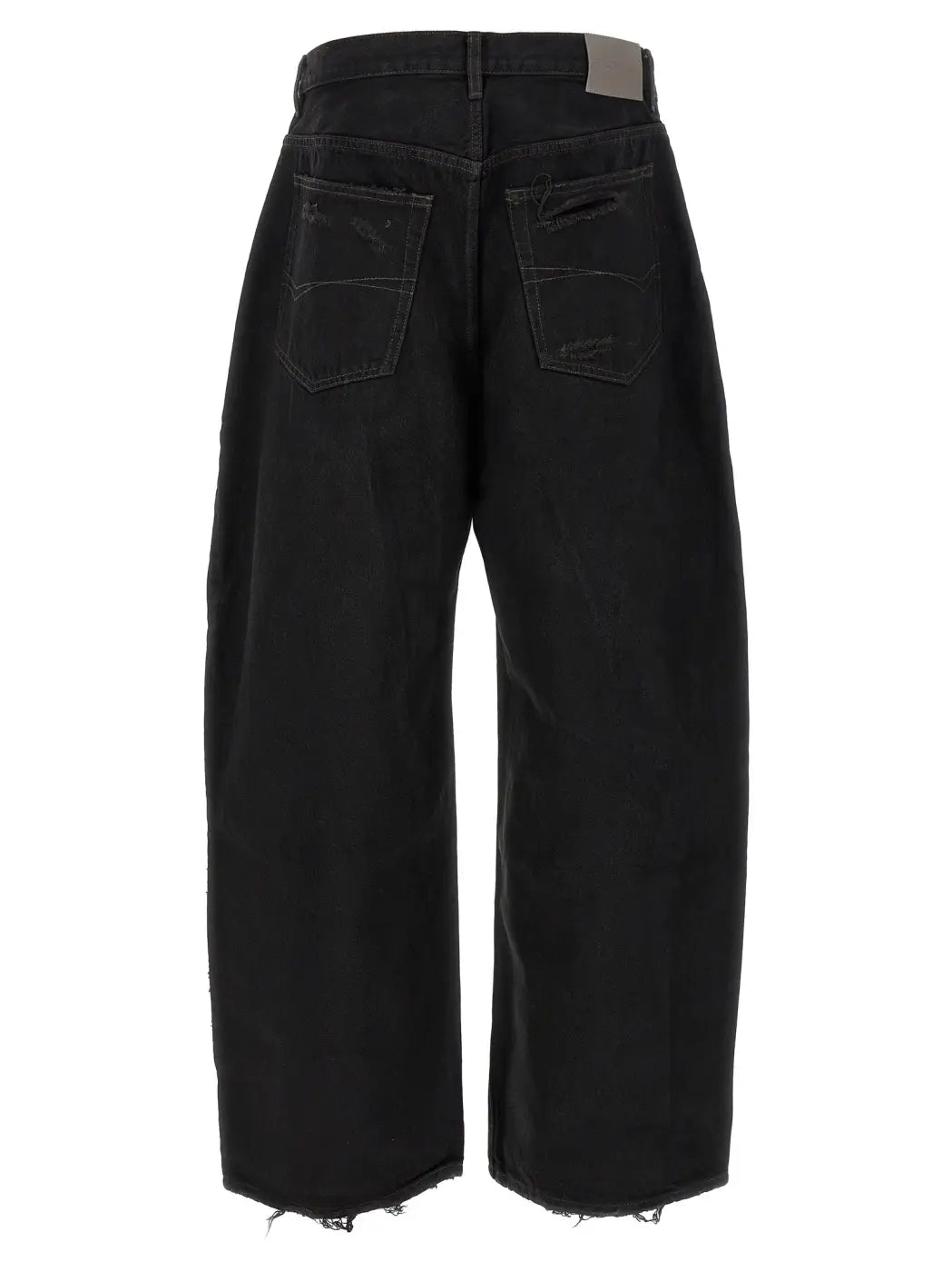Balenciaga Black Cotton Jeans Denim
