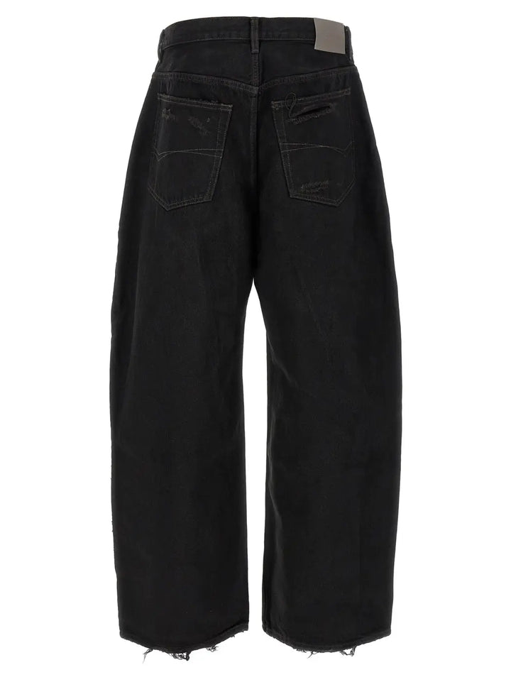 Balenciaga Black Cotton Jeans Denim