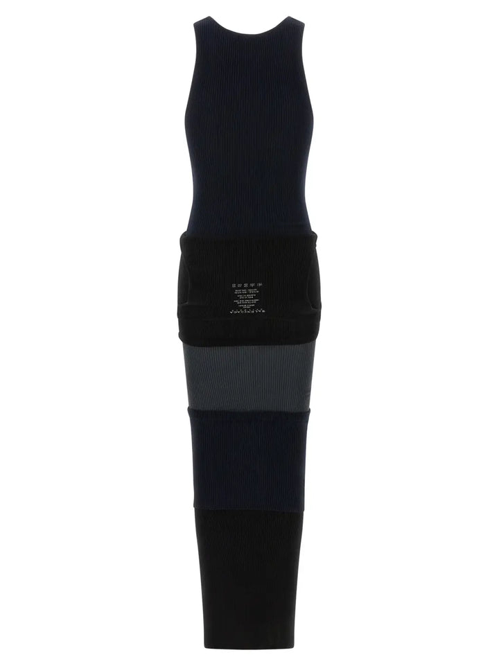 Balenciaga Black Cotton Long Dress