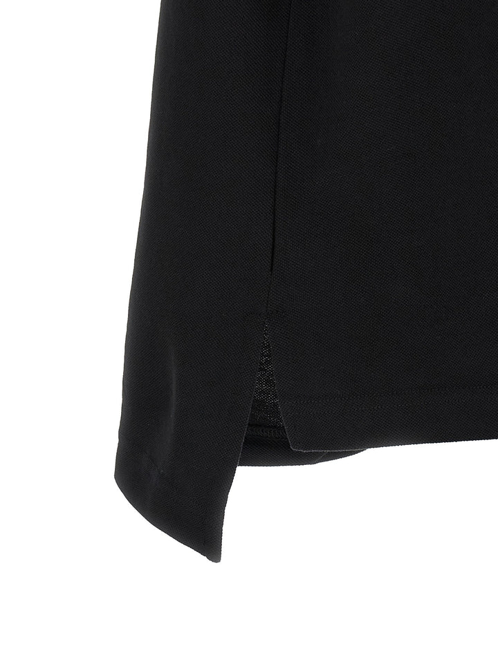 Balenciaga Black Cotton Polo Shirt