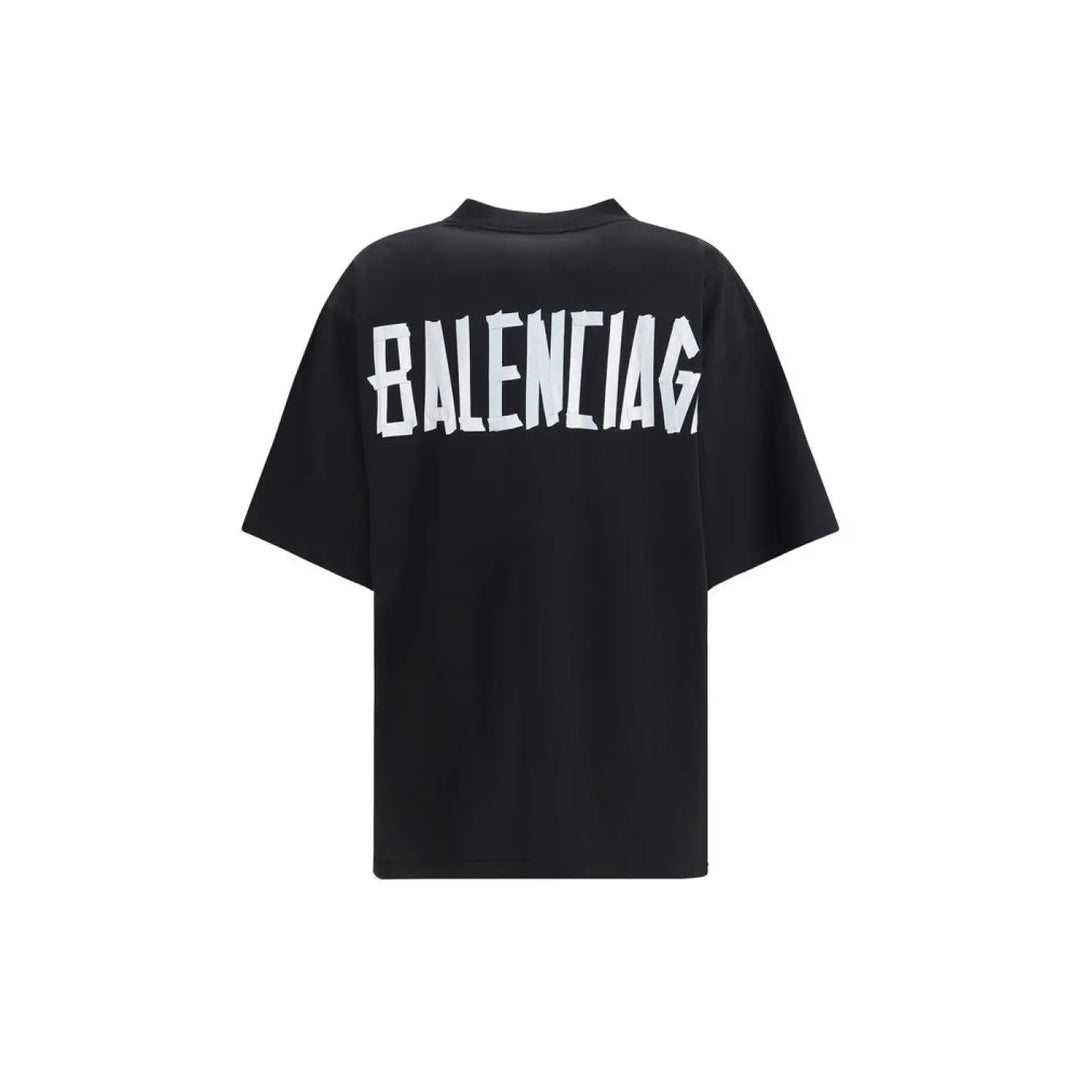 Balenciaga Black Cotton T-shirt