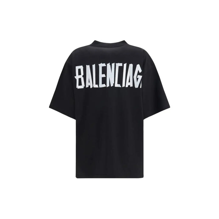Balenciaga Black Cotton T-shirt