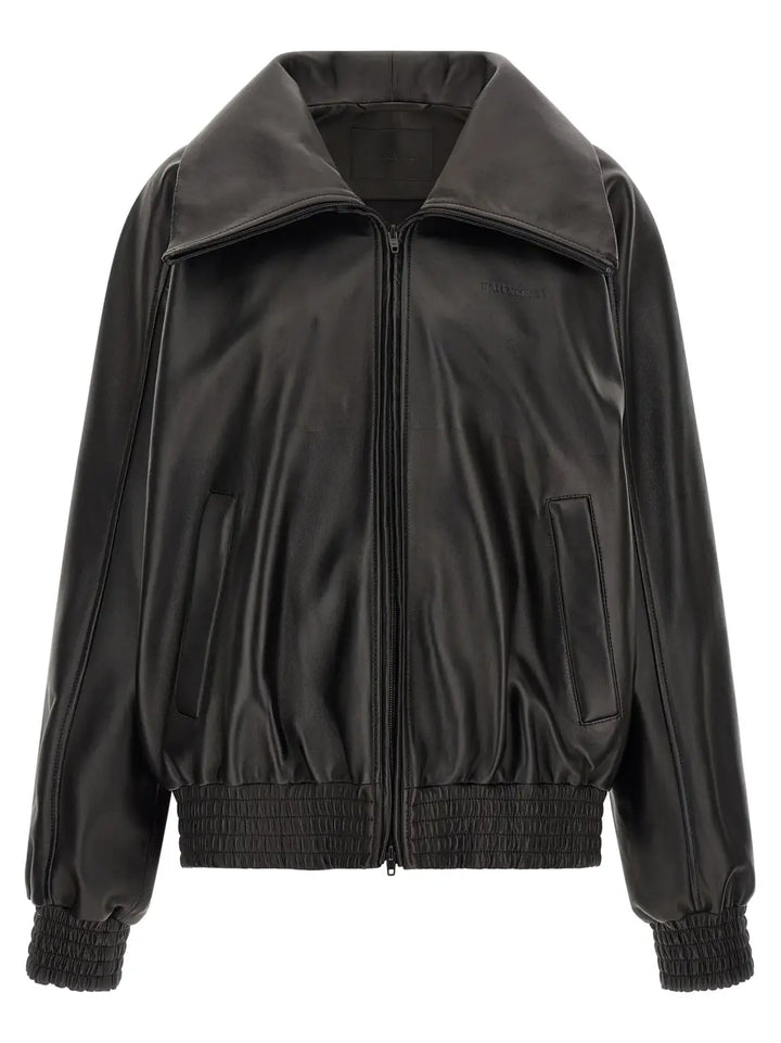 Balenciaga Black Lamb Leather Jacket