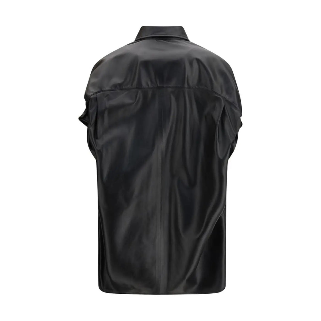Balenciaga Black Lamb Ovis Aries Dress Shirt