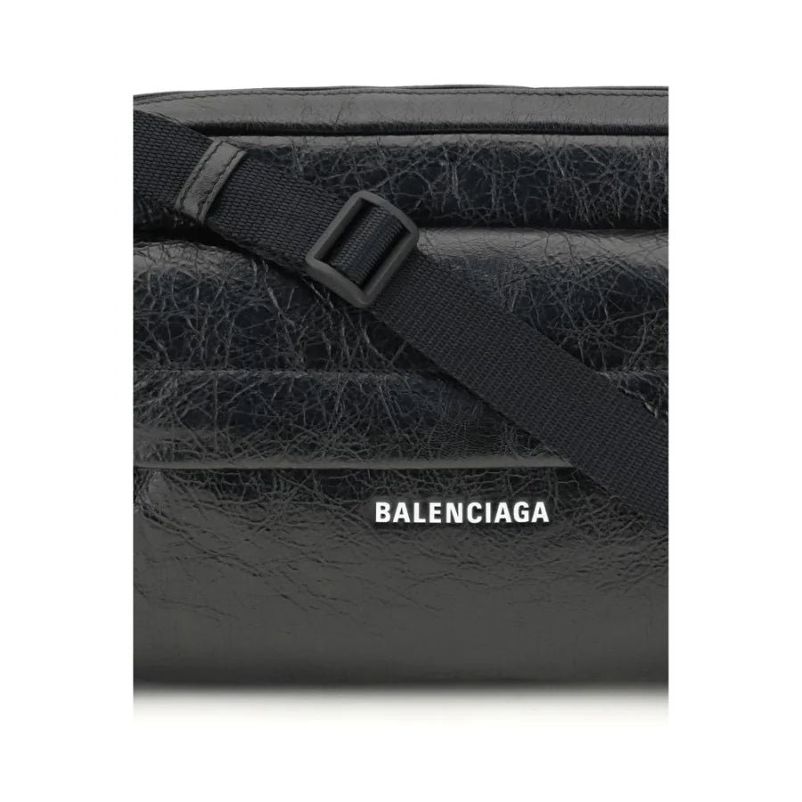 Balenciaga Black Lamb Ovis Aries Shoulder Bag