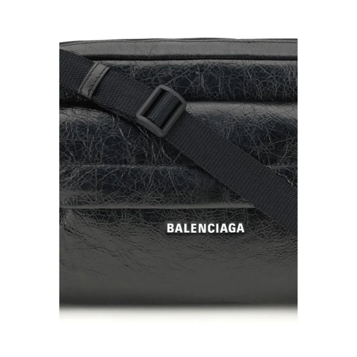 Balenciaga Black Lamb Ovis Aries Shoulder Bag