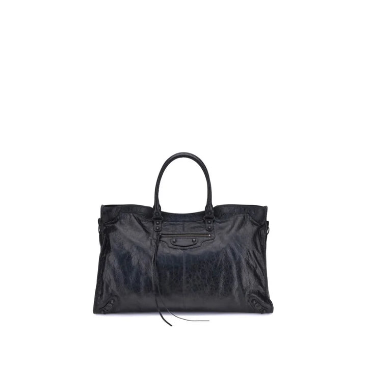 Balenciaga Black Lamb Ovis Aries Shoulder Bag