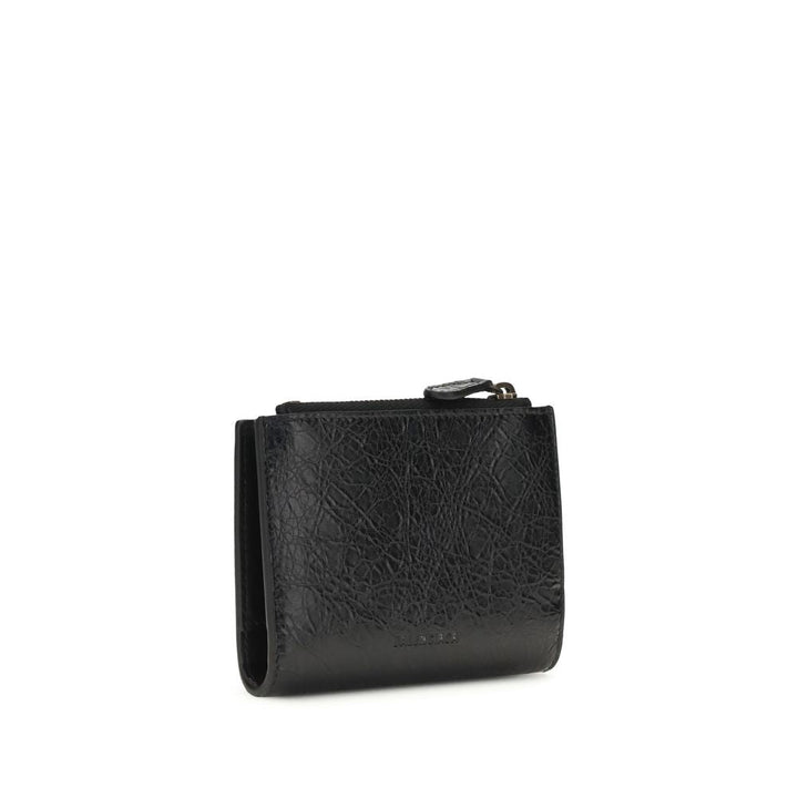 Balenciaga Black Lamb Ovis Aries Wallet