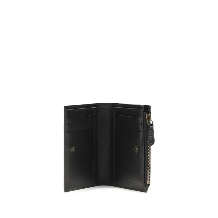 Balenciaga Black Lamb Ovis Aries Wallet