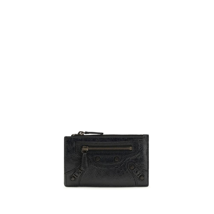 Balenciaga Black Lamb Ovis Aries Wallet