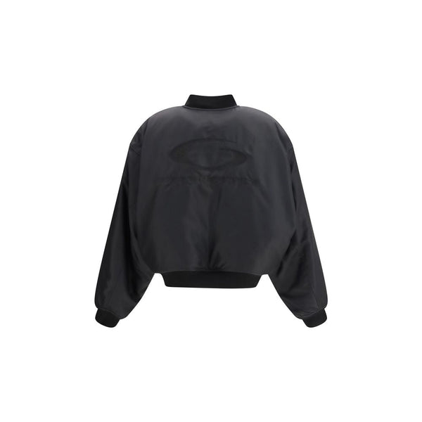 Balenciaga Bomber Jackets - Black Polyamide