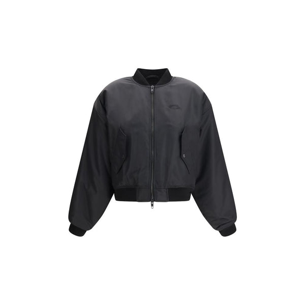 Balenciaga Bomber Jackets - Black Polyamide