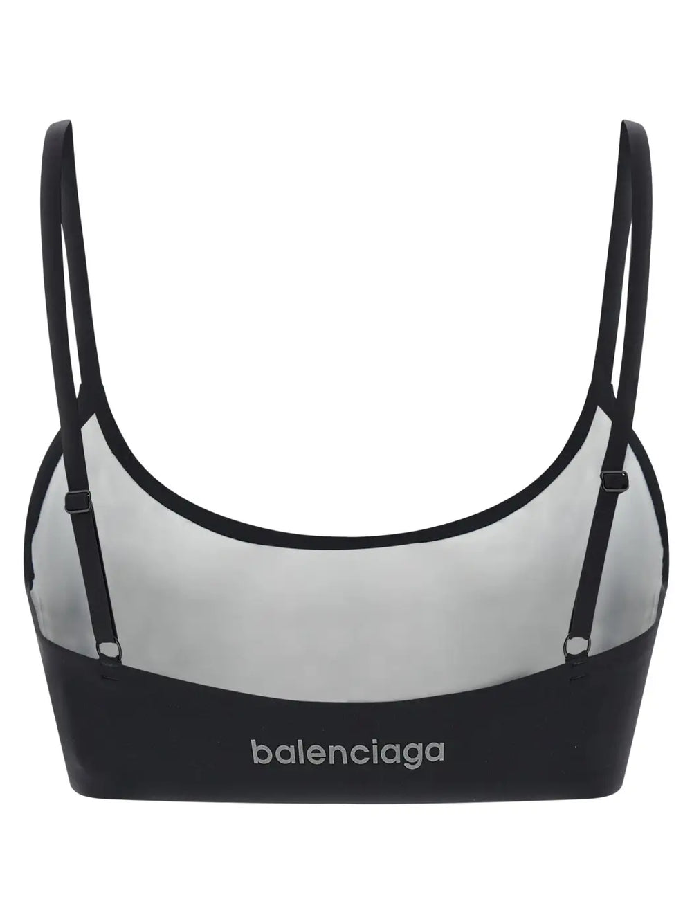 Balenciaga Black Polyamide Sport Bra