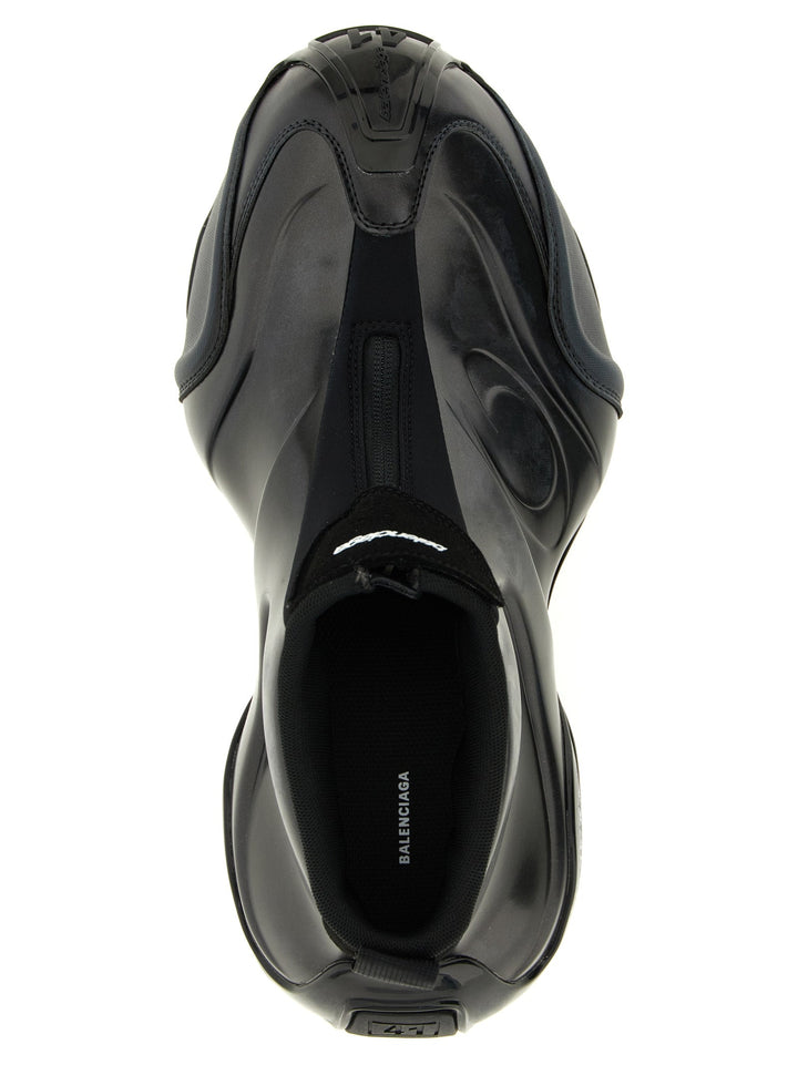 Balenciaga Black Polyester Athletic Sneakers