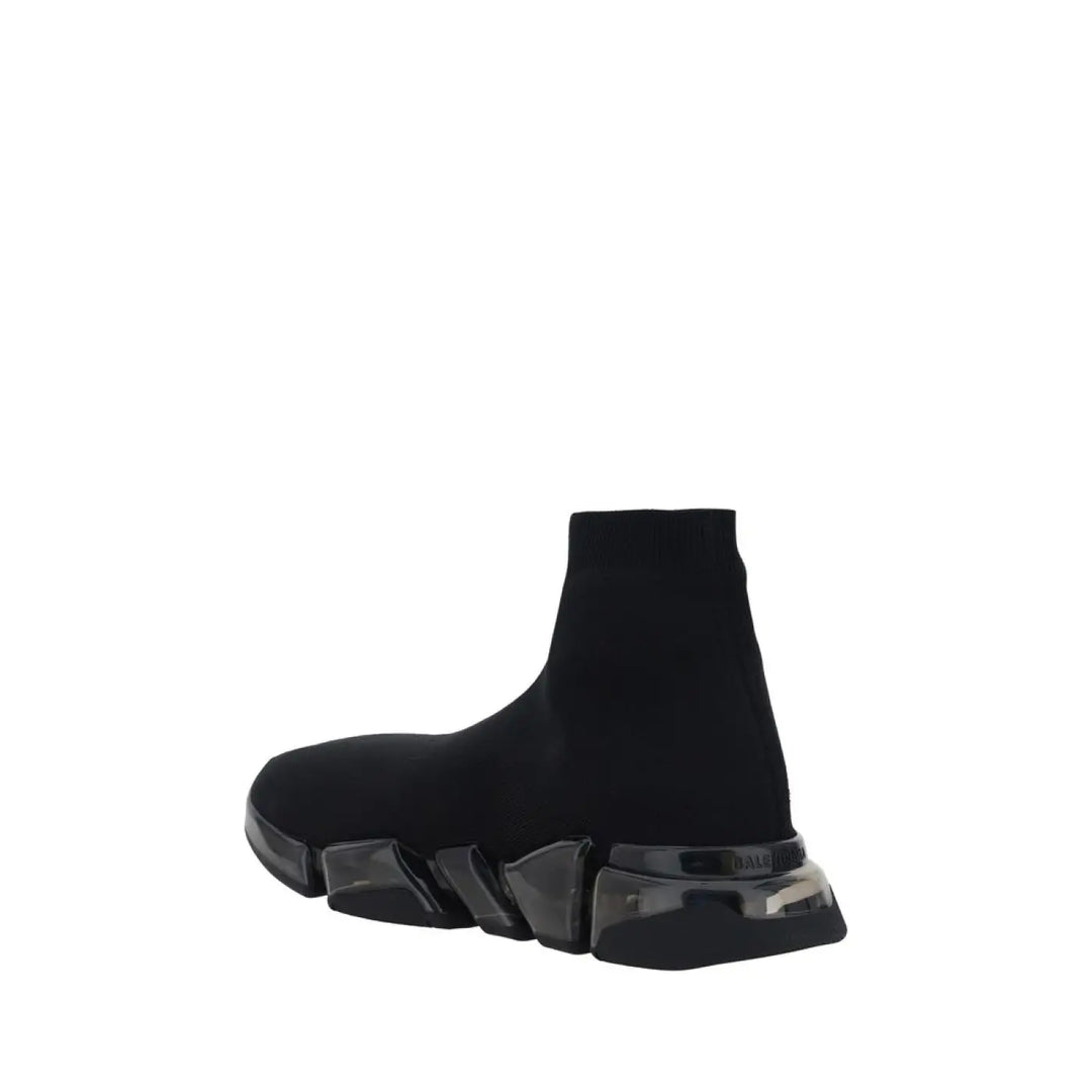Balenciaga Black Polyester Athletic Sneakers