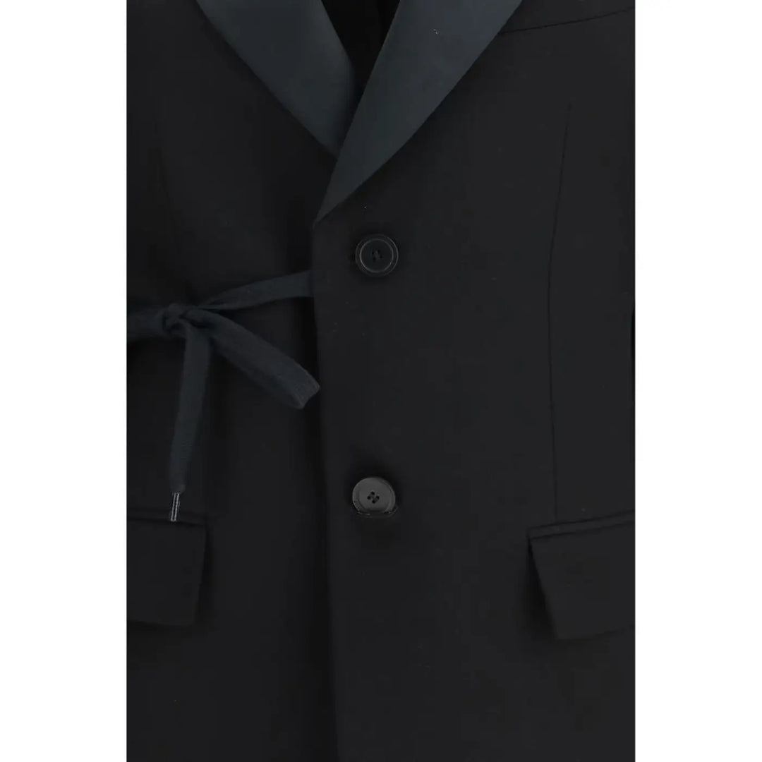 Balenciaga Black Wool Coat