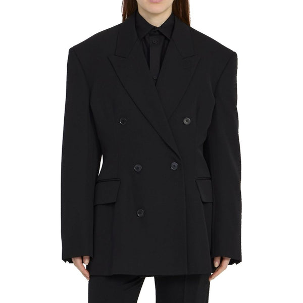 Balenciaga Coats & Jackets - Black Wool Coat