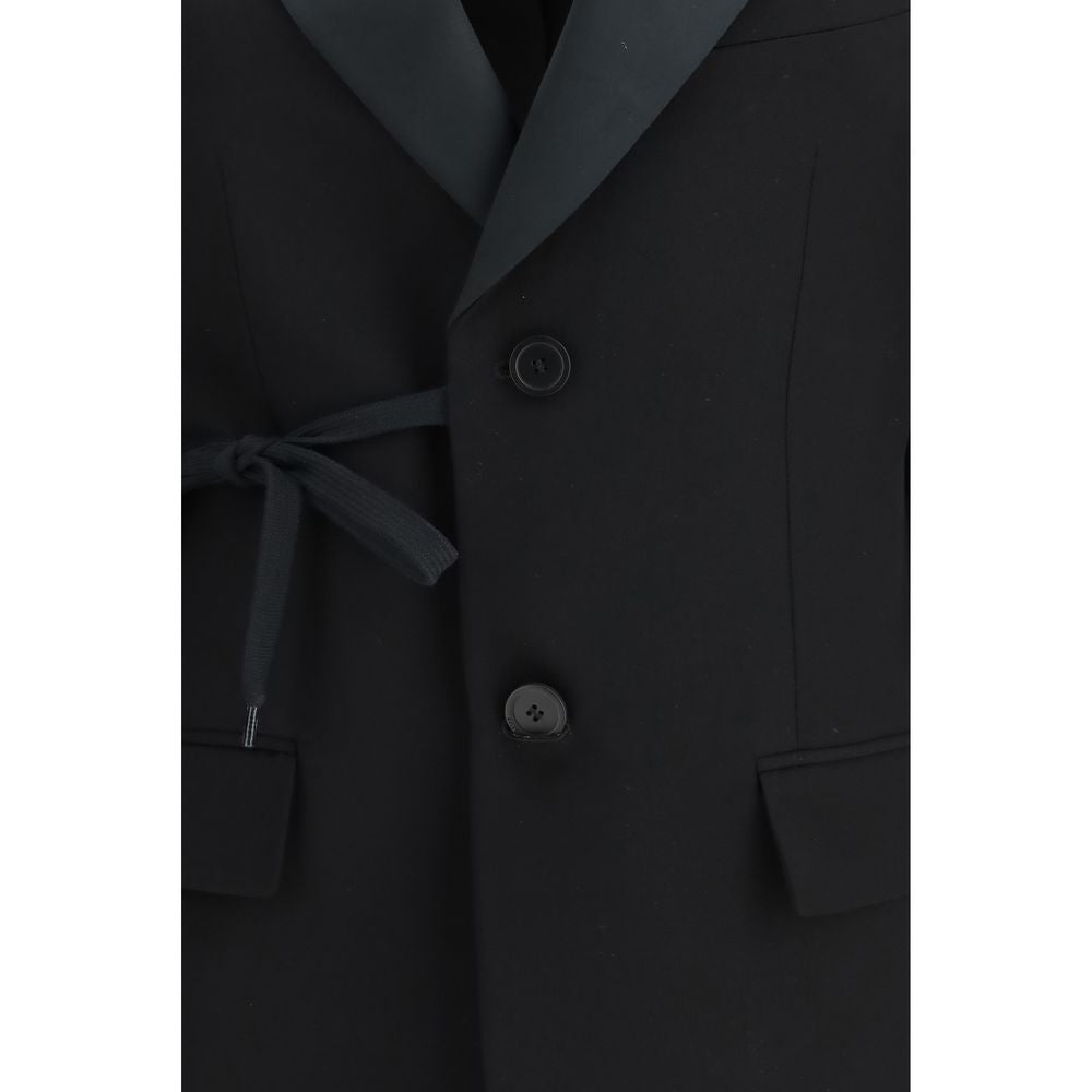 Balenciaga Coats &amp; Jackets - Black Wool Coat