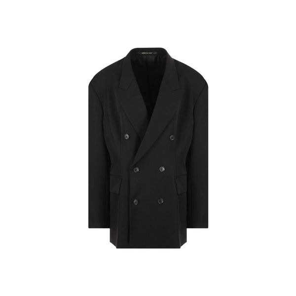 Balenciaga Coats & Jackets - Black Wool Coat