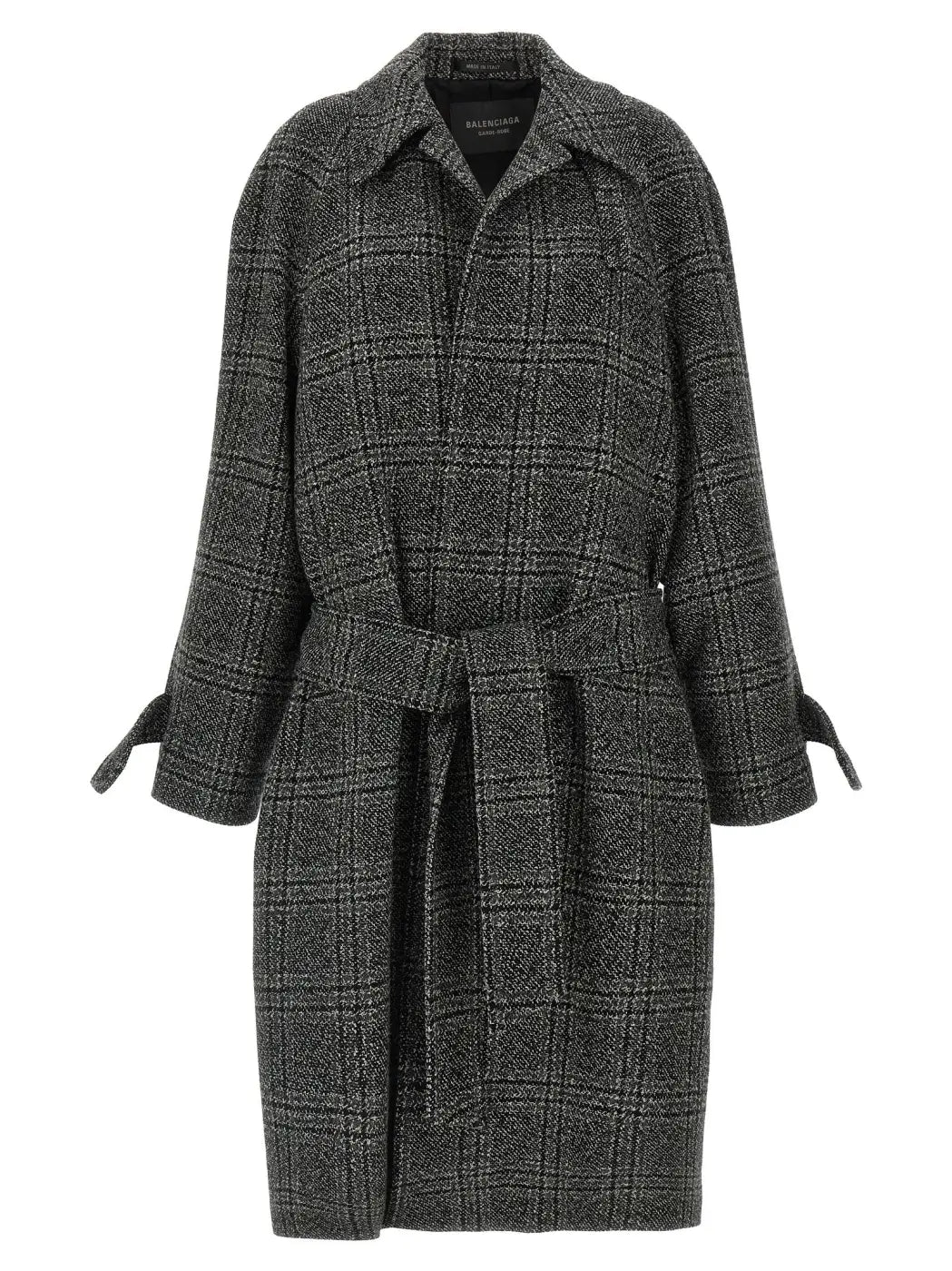 Balenciaga Black Wool Coat