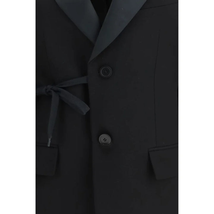 Balenciaga Black Wool Coat