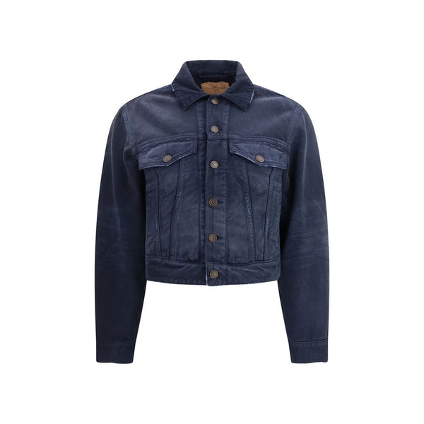 Balenciaga Coats & Jackets - Blue Cotton Denim Jacket