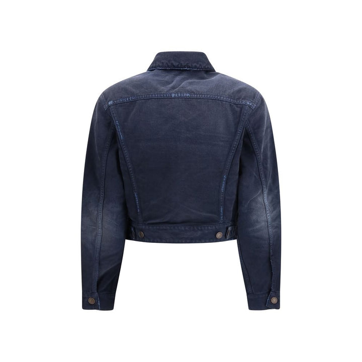 Balenciaga Coats &amp; Jackets - Blue Cotton Denim Jacket