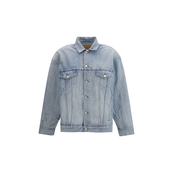 Balenciaga Trucker Jackets - Blue Cotton Denim Jacket