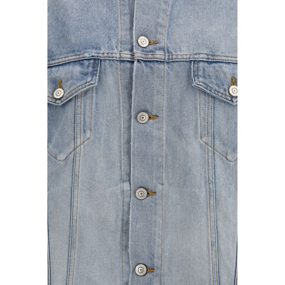 Balenciaga Trucker Jackets - Blue Cotton Denim Jacket
