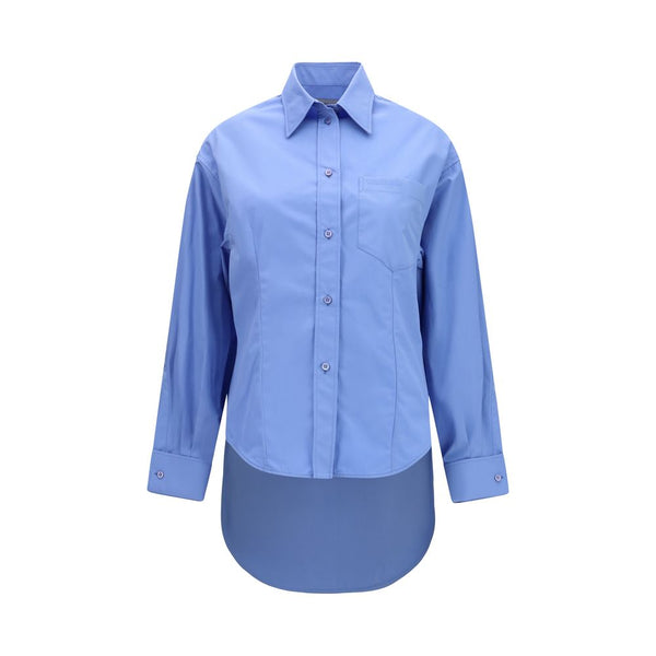 Balenciaga Shirts - Blue Cotton Shirt
