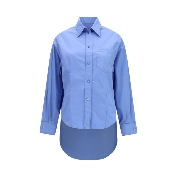 Balenciaga Shirts - Blue Cotton Shirt