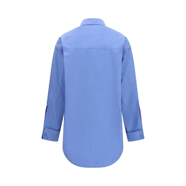 Balenciaga Shirts - Blue Cotton Shirt